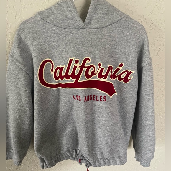 Zara Other - Zara Los Angeles California Plush Hoodie -Size 6